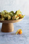 De Teak Root Taart Plateau - S