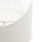 De Teak Wood Tafellamp - Naturel Wit