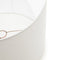 De Teak Wood Tafellamp - Naturel Wit