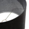 De Teak Wood Tafellamp - Naturel Zwart