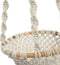 De Twisted Macrame Planthanger - Naturel Wit - L