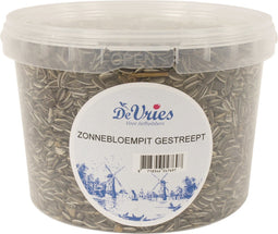 De vries zonnebloempit gestreept (1350 GR)
