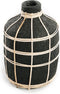 De Whoopy Vaas - Zwart Naturel - M