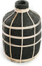 De Whoopy Vaas - Zwart Naturel - M
