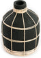De Whoopy Vaas - Zwart Naturel - S