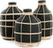 De Whoopy Vaas - Zwart Naturel - S