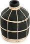 De Whoopy Vaas - Zwart Naturel - S