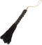 De Wooden Beads met Katoen Hangdecoratie - Zwart