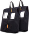 Merkloos - Schoenenzak - Waterproof met kijkvenster voor schoenen tot maat 47 - Zwart (2 stuks)