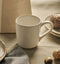 Dutch Rose Organic Mokken - Stoneware Handgemaakt - 25 cl. - Wit