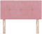 vidaXL - Hoofdbord - Met - Knopen - Roze - 80 - cm - Velours