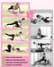 Pilates Board & Reform-set voor thuis met 23 kg rugkracht – multifunctioneel opvouwbaar pilatesappar