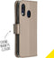 Accezz Samsung Galaxy A40 - Wallet Softcase Bookcase - 3 pashouders - goud