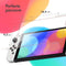 imoshion Screenprotector geschikt voor de Nintendo Switch OLED - Nintendo Switch Accessoires - Gehard Glas, Anti Vingerafdruk Coating, Krasbestendig en UV Werend