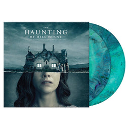 Newton Brothers - The Haunting Of Hill House - 2xLP Coloured Vinyl - Swirl blauw groen wit