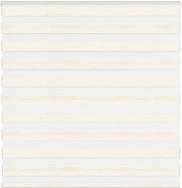 vidaXL - Zebra - rolgordijn - 140x100 - cm - stofbreedte - 135,9 - cm - marmerbeige