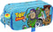 Pennenetui met 3 vakken Toy Story Ready to play Licht Blauw (21,5 x 10 x 8 cm)