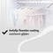 Brixy 50 Baby Kledinghangers - Fluweel - Antislip - Wit