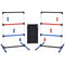 Coast Set Indoor-Outdoor Werpspel met 6 Ballen Werpballen En Draagtas