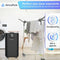 AtmosPure AirDry Elite - Luchtontvochtiger - 12L per Dag - Was-droog Functie - Zwart