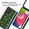 iMoshion Hoesje Geschikt voor Samsung Galaxy A53 Hoesje Met Koord - iMoshion Siliconen design hoesje met koord - Groen / Avocado Green