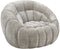 LABEL51 Cloud Fauteuil - Grijs - Velvet - 1-Zits - -