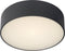 Lucide ROXANE - Plafonnière Badkamer - Ø 25 cm - LED - 1x10W 2700K - IP65 - Antraciet