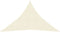 vidaXL - Zonnezeil - 160 - g/m² - 2,5x2,5x3,5 - m - HDPE - crèmekleurig