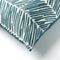 DEAN - Buiten Kussenhoes 45x45 cm - waterafstotend en uv-bestendig -gestreept - Sagebrush Green - wit en groen