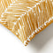 DEAN - Outdoor Kussenhoes 45x45 cm - waterafstotend en uv-bestendig - gestreept - Golden Glow - wit en geel
