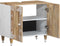 vidaXL - Wastafelkast - 62x33x58 - cm - massief - mangohout