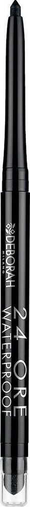 Deborah Milano 24Ore Eyeliner Wpf - 01 Black Black - Oogpotlood