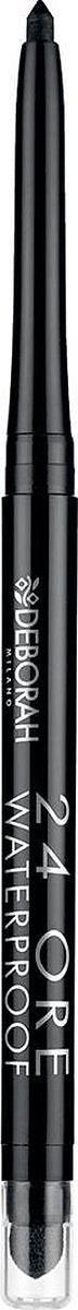 Deborah Milano 24Ore Eyeliner Wpf - 01 Black Black - Oogpotlood
