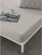 Verstelbaar onderlaken Naturals ELBA Lichtgrijs 105 x 190/200 cm (Bed van 105)