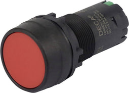 DECA CP2B-M1E10R Drukschakelaar 400 V 8 A Rood Moment (l x b x h) 29.9 x 20.5 x 55.5 mm 1 stuk(s)