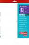 Decadry visitekaarten MicroLine formaat 85 x 54 mm 185 g/m 180 kaartjes
