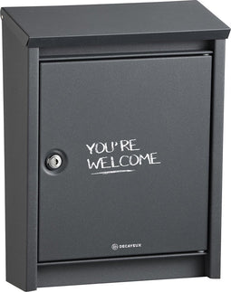Decayeux D110 Brievenbus - Antraciet - You’re Welcome