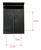 Decayeux P95 Brievenbus – Zwart (RAL9005)