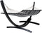 House Nordic Tripoli - Luxe Buitenhangmat - Houten Frame 320x120x120 cm - Grijs/Zwart