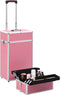 vidaXL - Make-up - trolley - aluminium - roze