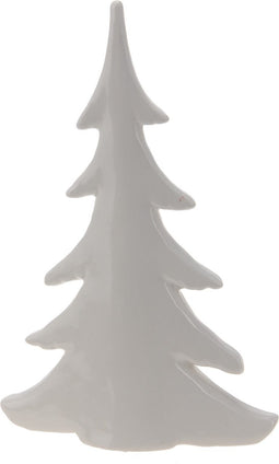Deco kerstboom wit 29cm