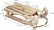 Deco Slee met 25 Warmwitte LED's 31,5x14,5x10,5 cm Natuur gemaakt van hout