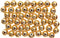 Deco Wax Kralen 5 Mm Acryl Goud 100 Stuks