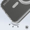 DECODED 360° Stand Case - iPhone 15 Plus - 100% Gerecycleerd Plastic - Doorzichtig Hoesje - Geschikt voor MagSafe - Transparant