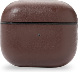 DECODED Aircase Lite geschikt voor Airpods 3 - Chocolate Brown