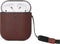 DECODED Airpods hoesje – Geschikt voor AirPods 1 / 2 Full Grain Leer (Kaneelbruin)