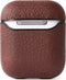 DECODED Airpods hoesje – Geschikt voor AirPods 1 / 2 Full Grain Leer (Kaneelbruin)