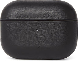 DECODED Airpods Pro hoesje – Geschikt voor AirPods Pro Full Grain Leer (Zwart)
