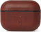 DECODED Airpods Pro hoesje – Geschikt voor AirPods Pro Full Grain Leer (Kaneelbruin)