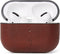 DECODED Airpods Pro hoesje – Geschikt voor AirPods Pro Full Grain Leer (Kaneelbruin)